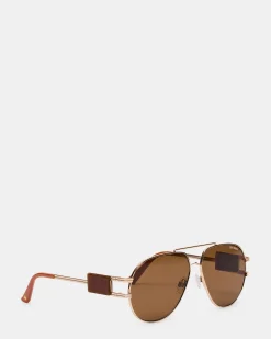 Rowan Sunglasses Gold