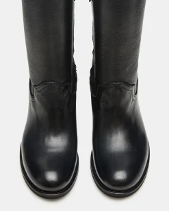 Ruben Black Leather