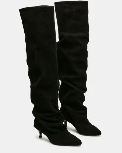 Rue Black Suede