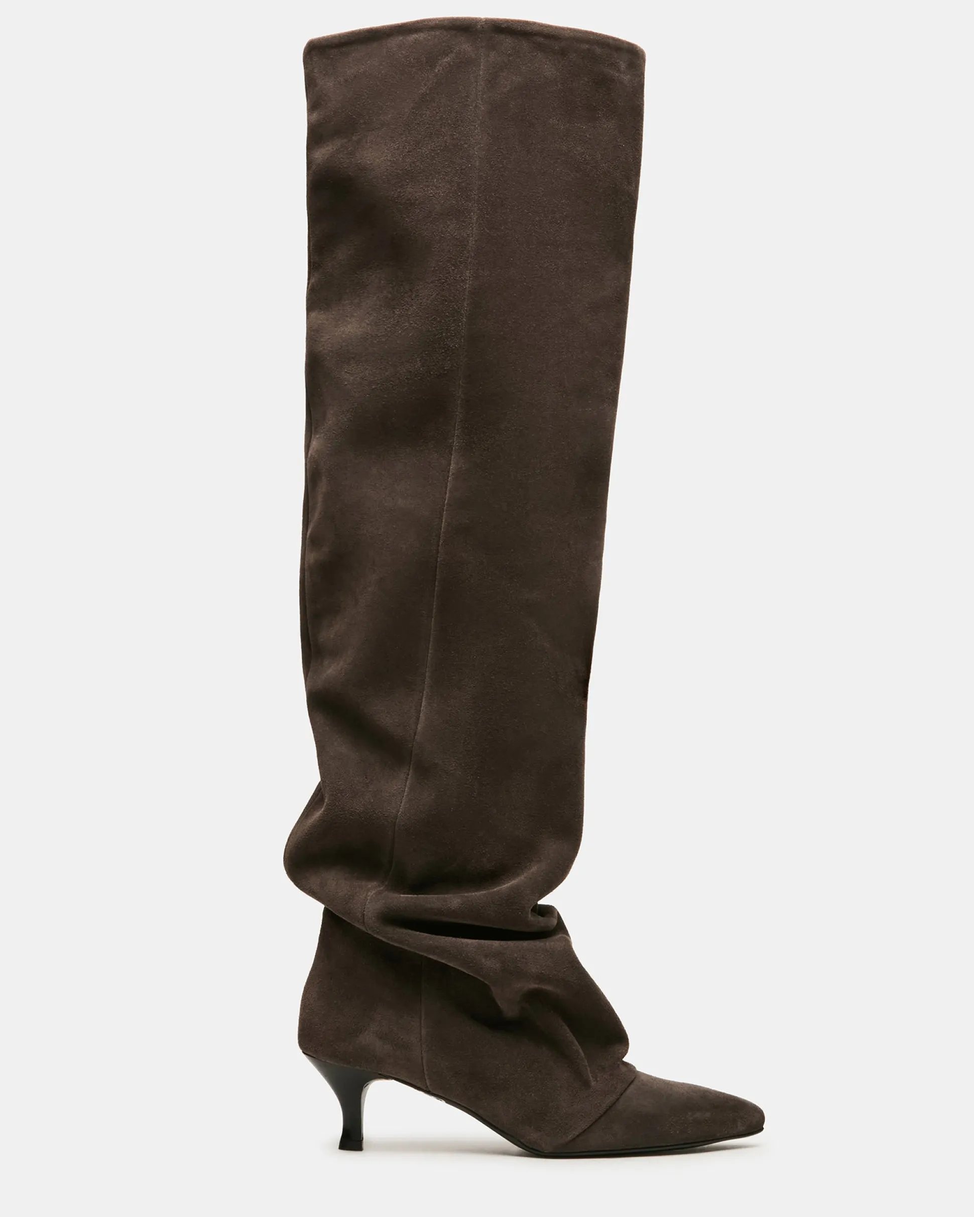 Rue Dark Taupe Suede
