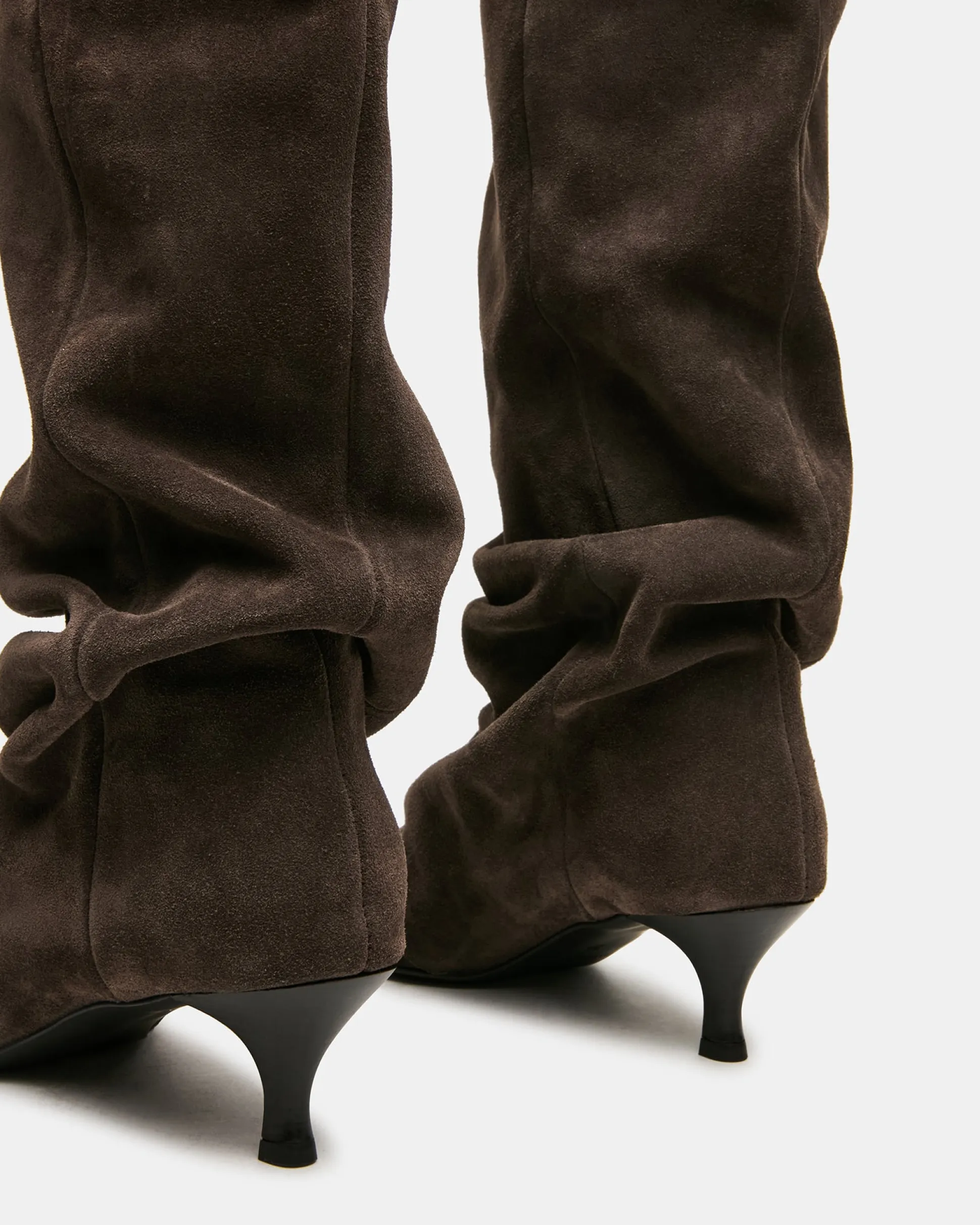 Rue Dark Taupe Suede