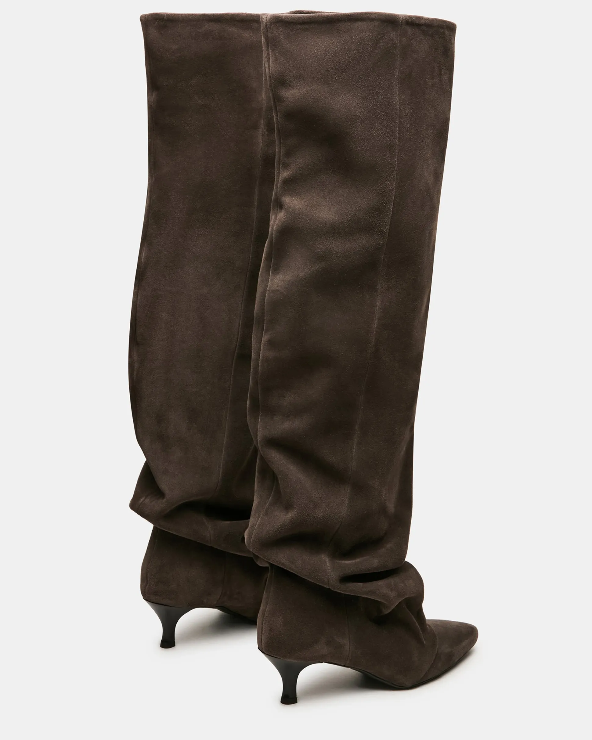 Rue Dark Taupe Suede