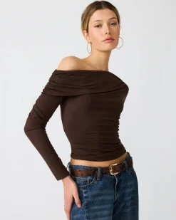 Ryder Knit Top Walnut
