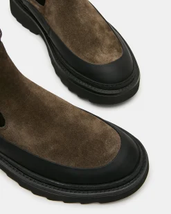 Rylan Khaki Suede