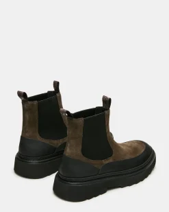 Rylan Khaki Suede