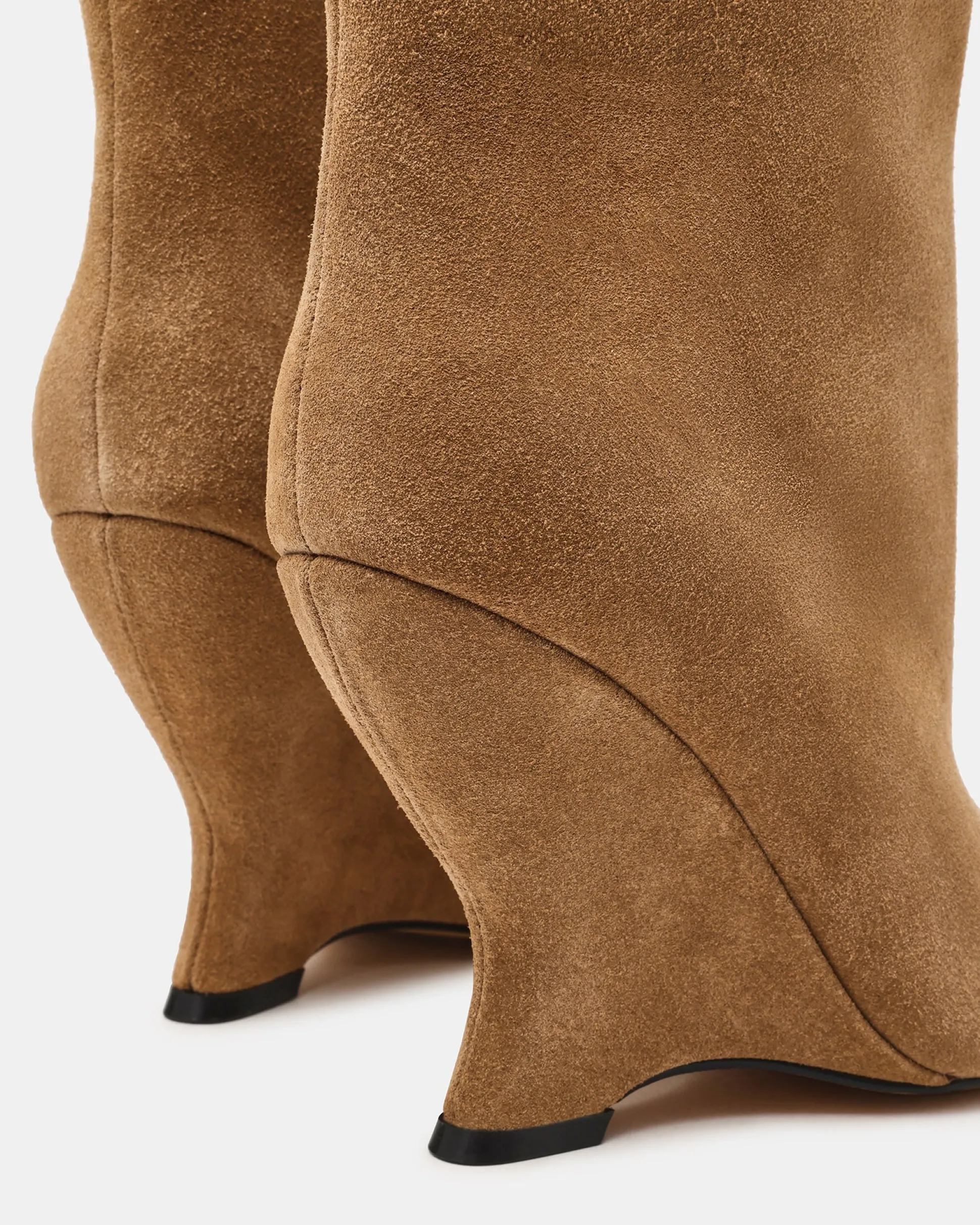 Rylix Taupe Suede
