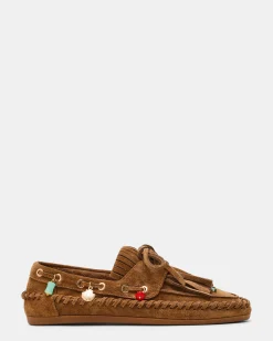 Samual Charm Chestnut Suede