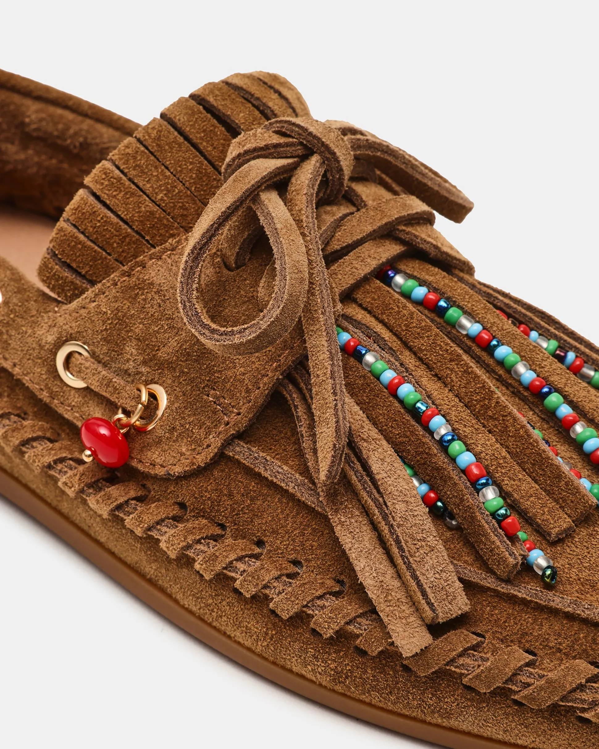 Samual Charm Chestnut Suede