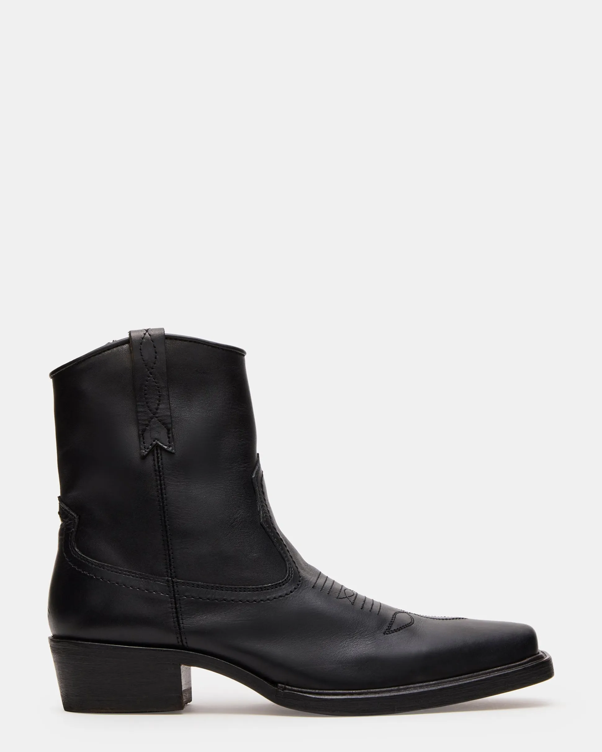 Sanderson Black Leather