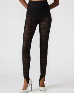 Sandrine Pant Black Lace