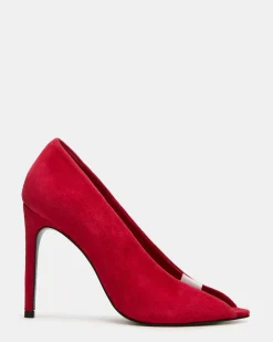 Santino Red Suede