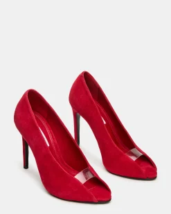 Santino Red Suede