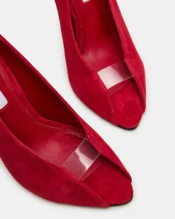 Santino Red Suede