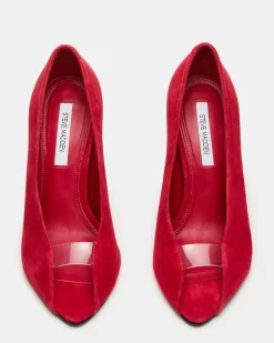 Santino Red Suede