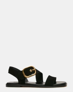 Sayer Black Suede