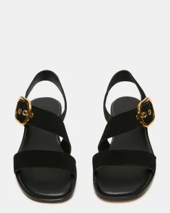 Sayer Black Suede