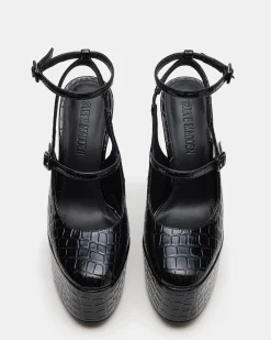 Scotlyn Black Crocodile