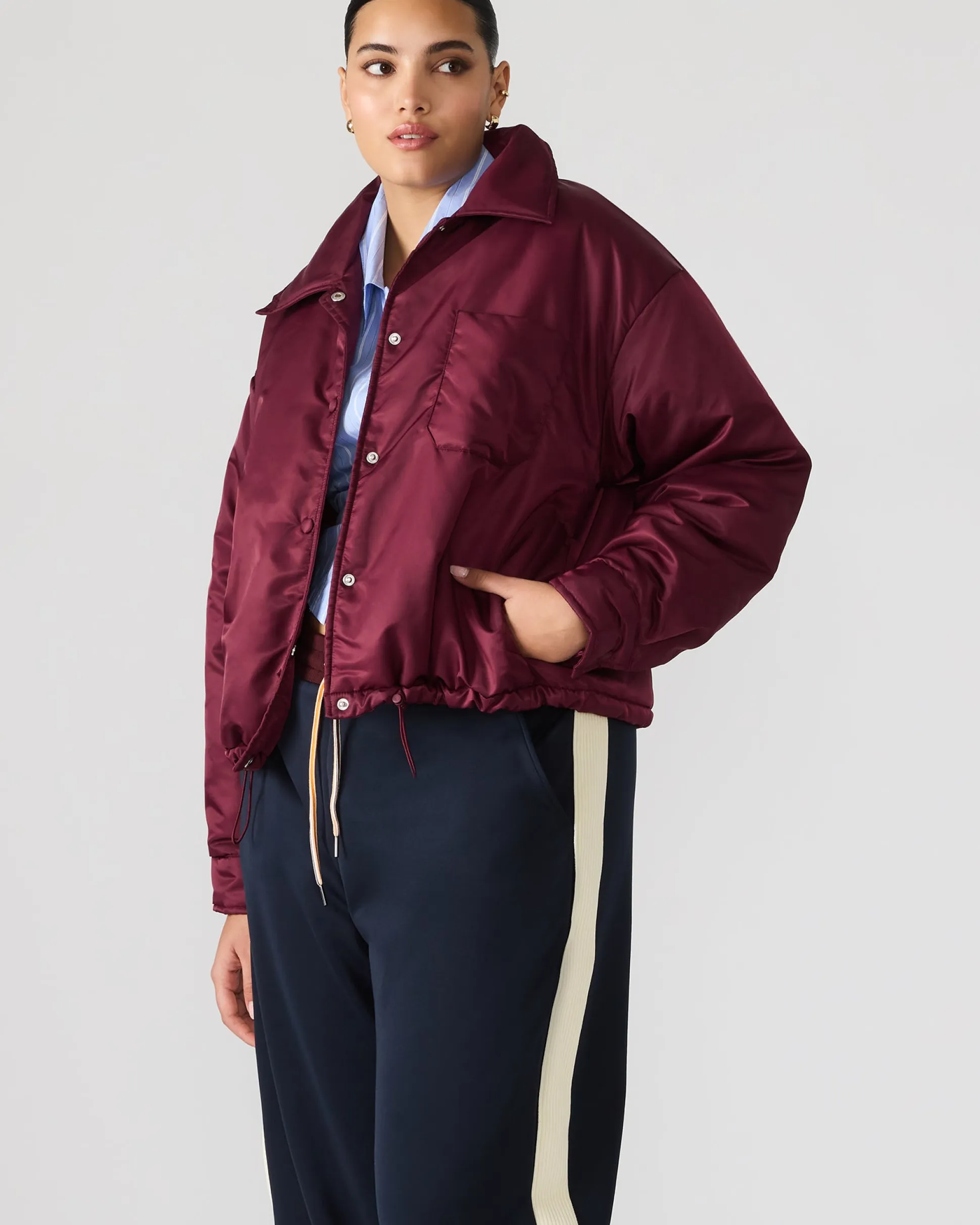 Selma Jacket Wine