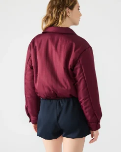 Selma Jacket Wine