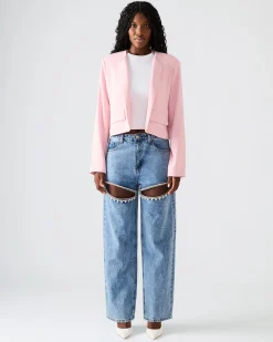 Serenea Blazer Powder Puff