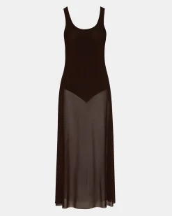 Sharlene Dress Chicory Coffee