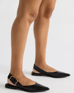 Shay Black Leather