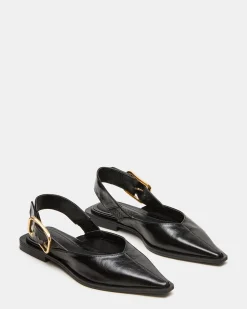 Shay Black Leather