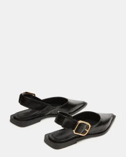 Shay Black Leather
