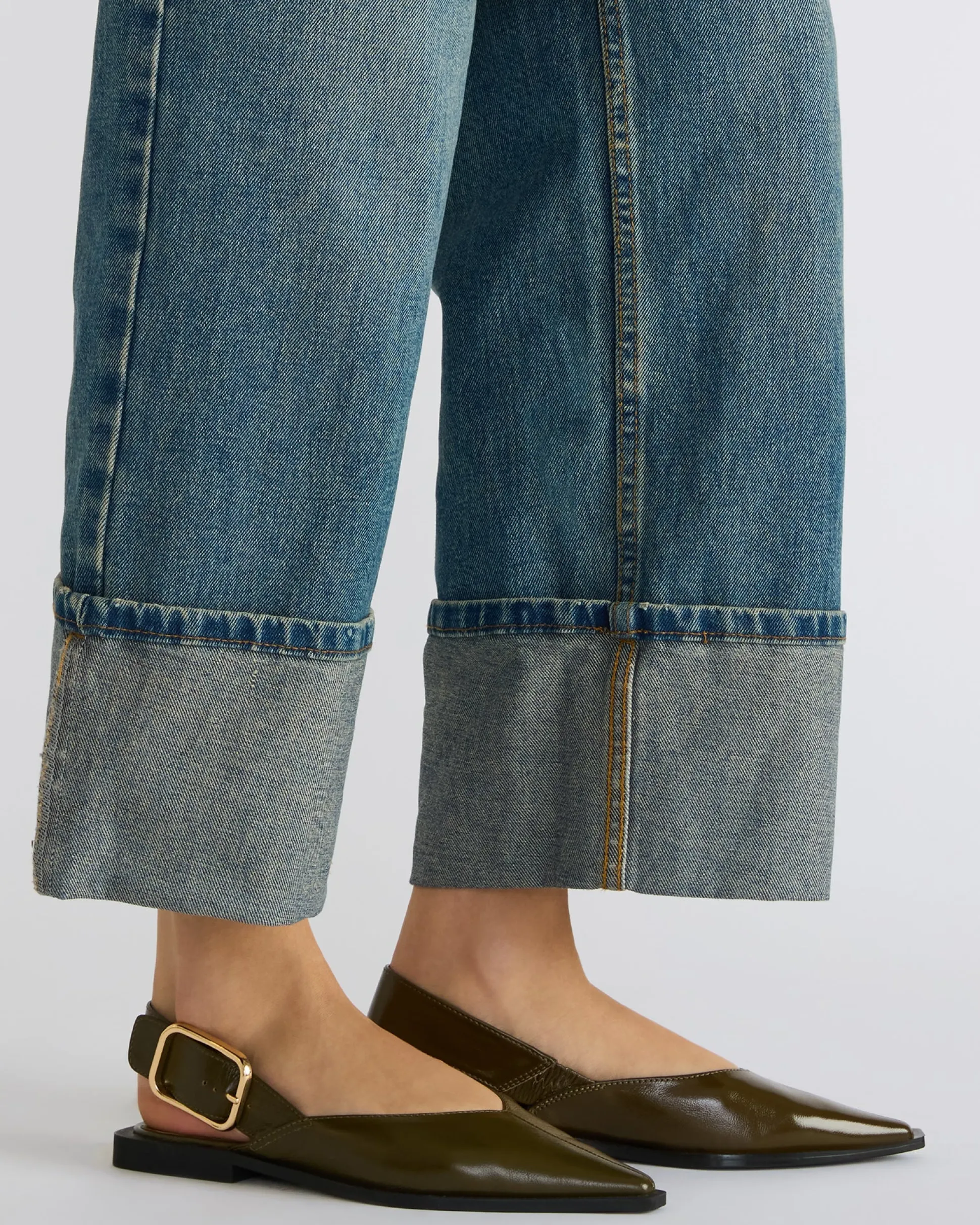 Shay Olive Leather