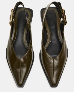 Shay Olive Leather
