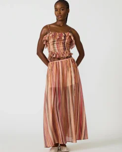 Shilloh Skirt Stripe Multi