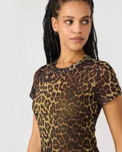 Short Sleeve Hailee Dress Hot Spots Print