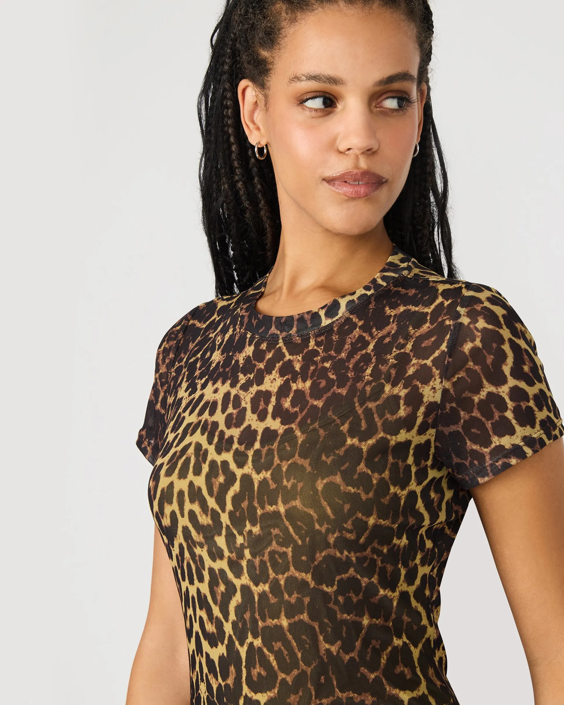 Short Sleeve Hailee Dress Hot Spots Print