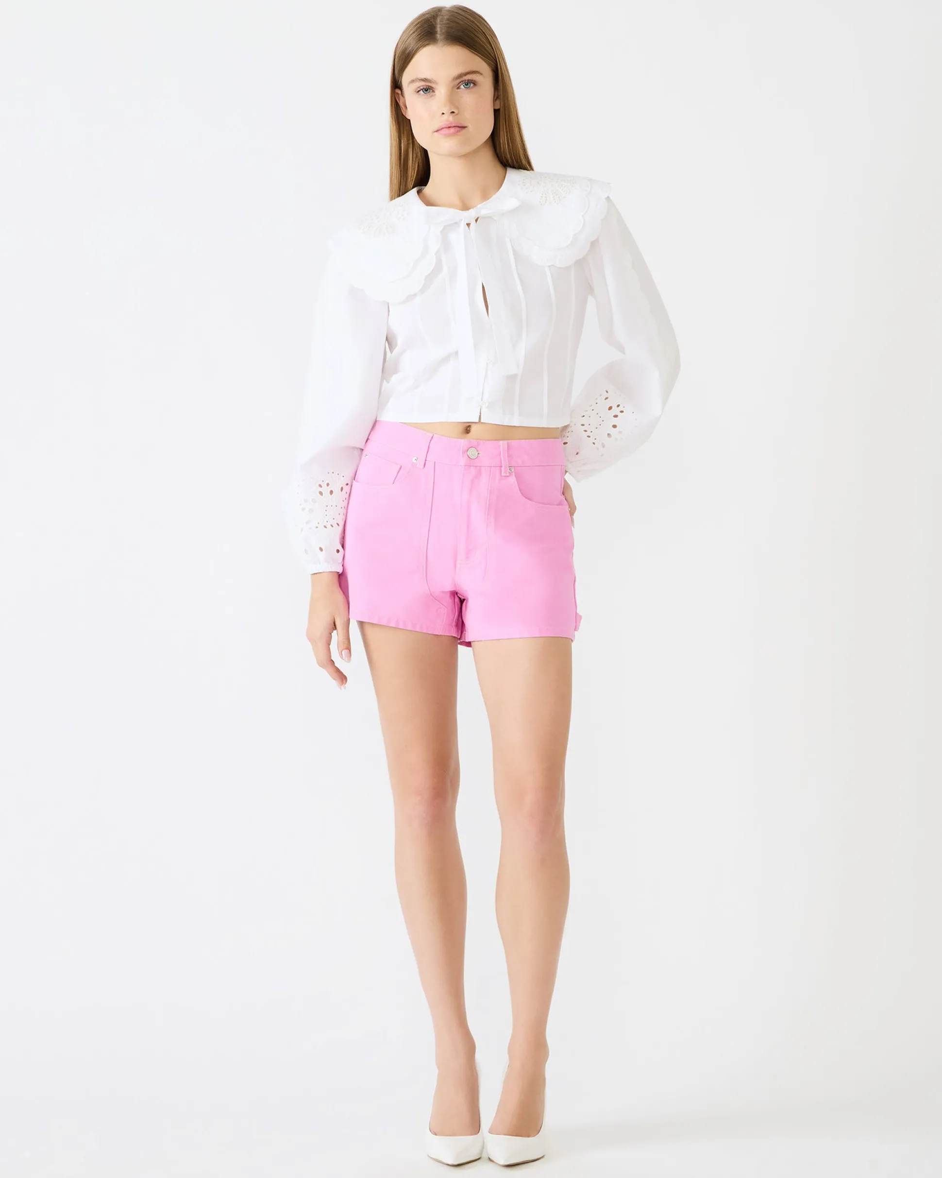 Sienne Canvas Short Pink Taffy