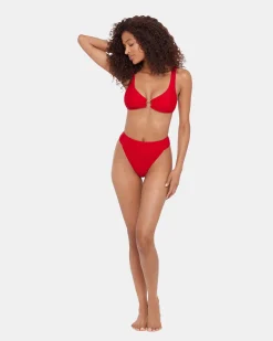 Sleek 'n Chic Bikini Top Cherry