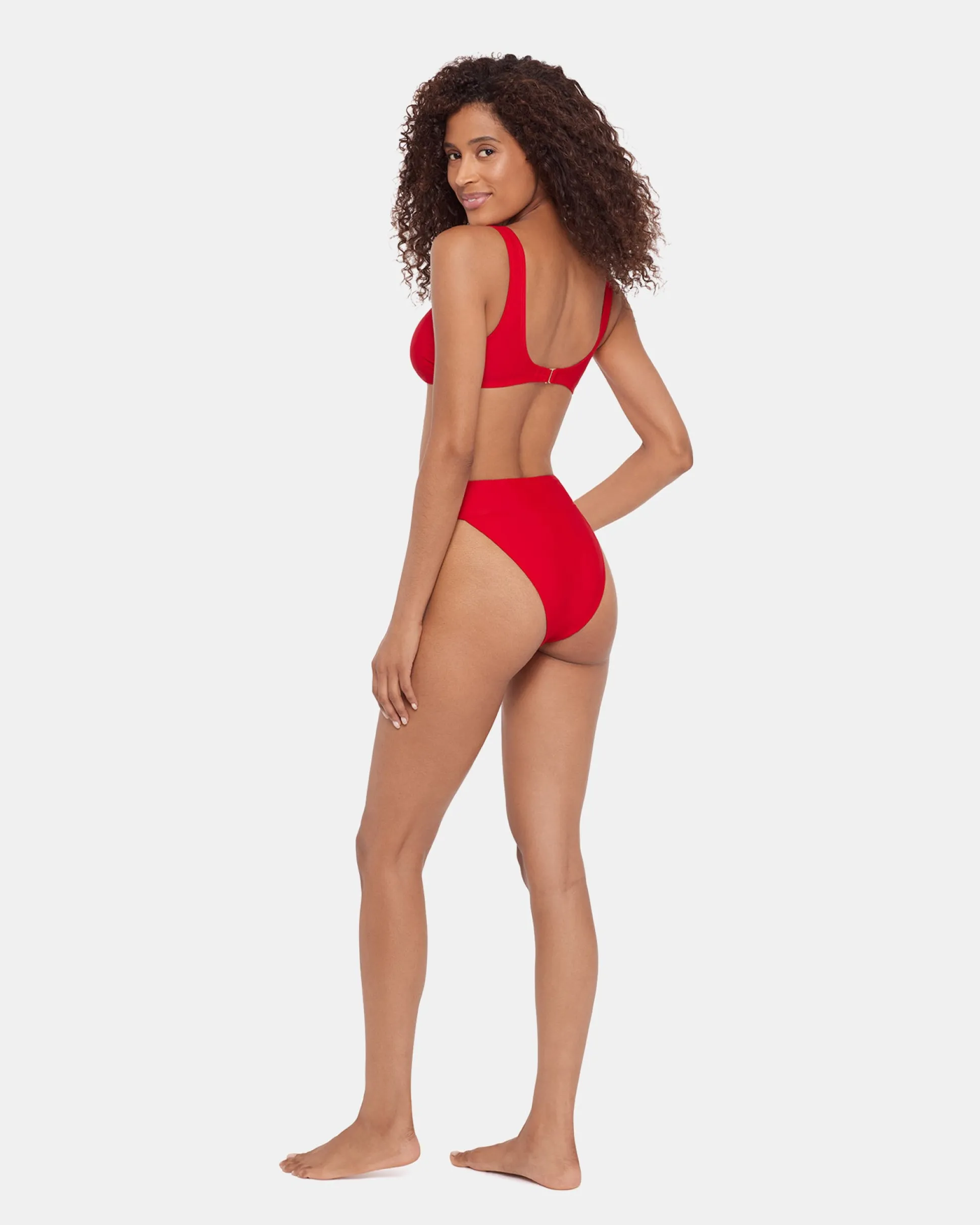 Sleek 'n Chic Bikini Top Cherry