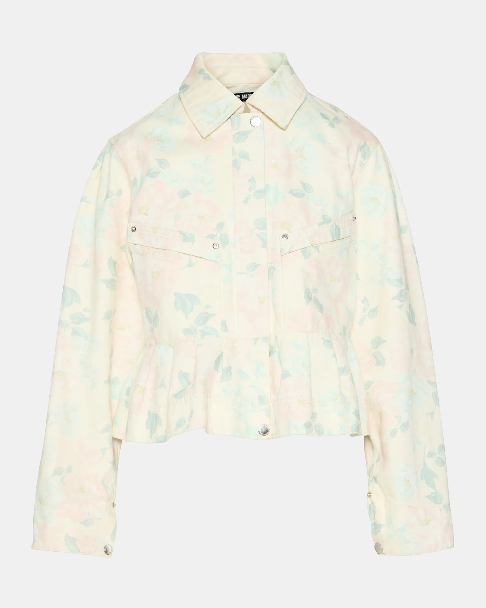 Sloan Floral Jacket Peach Beige