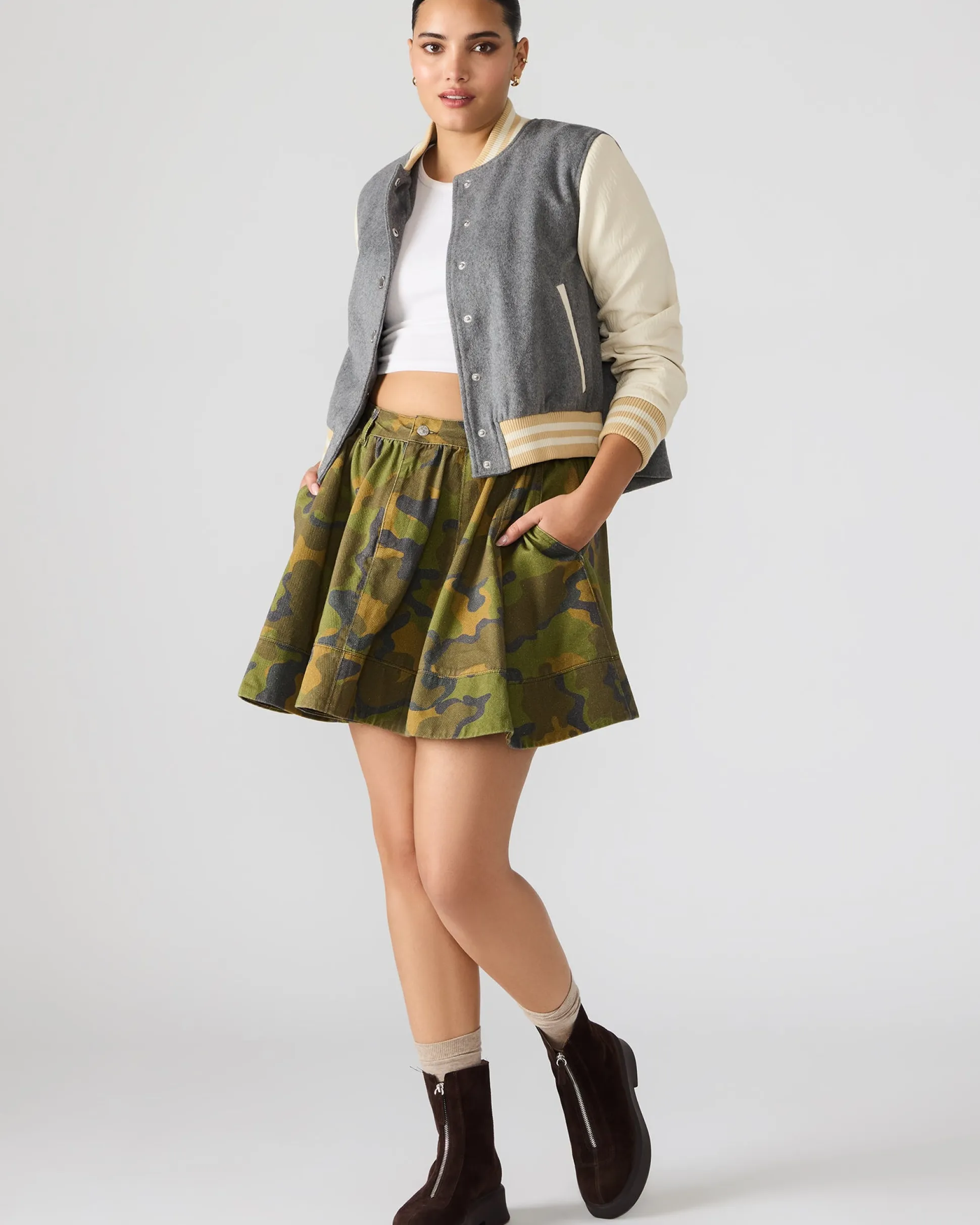 Sloan Skirt Camouflage