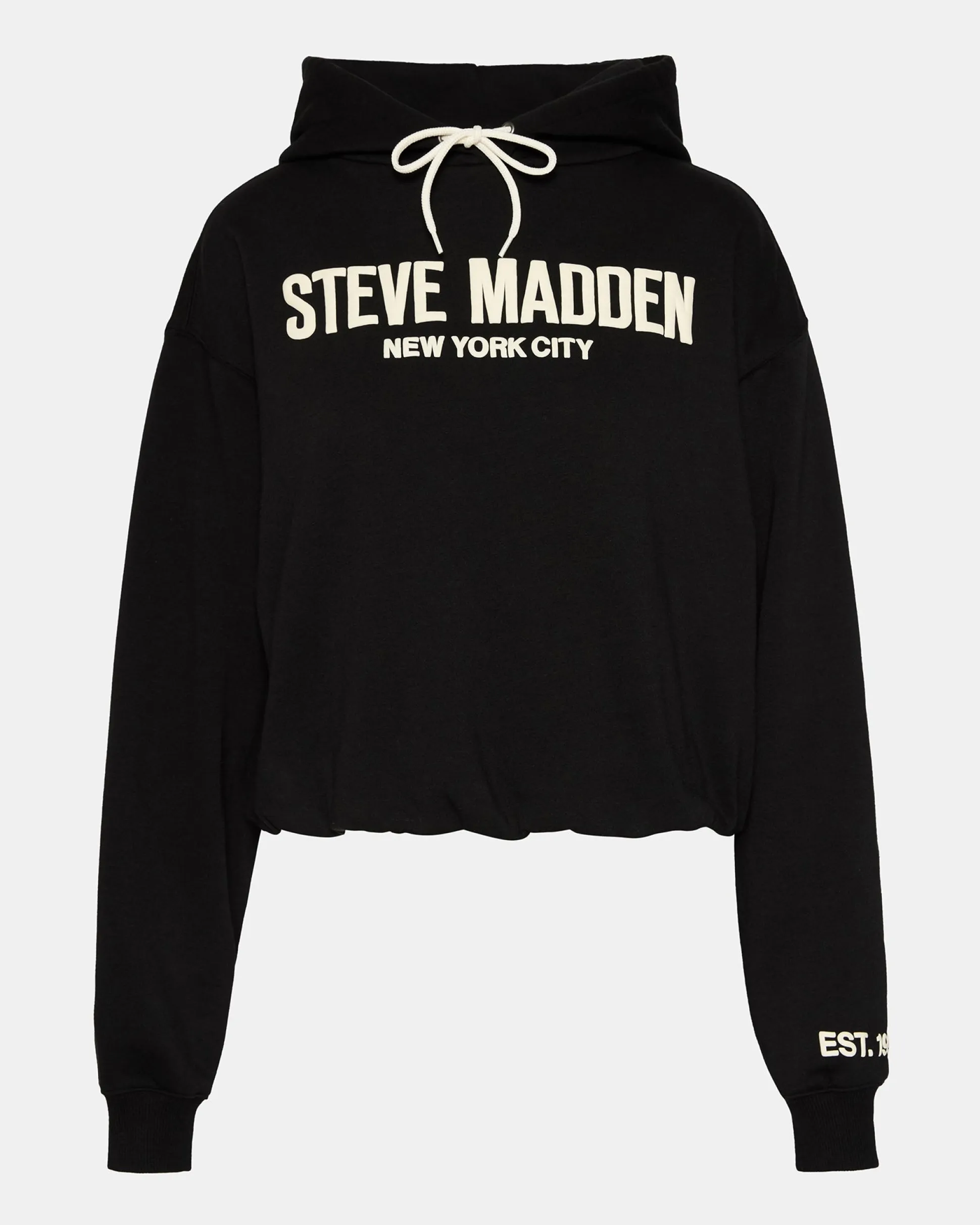 Sm Logo Hoodie Black