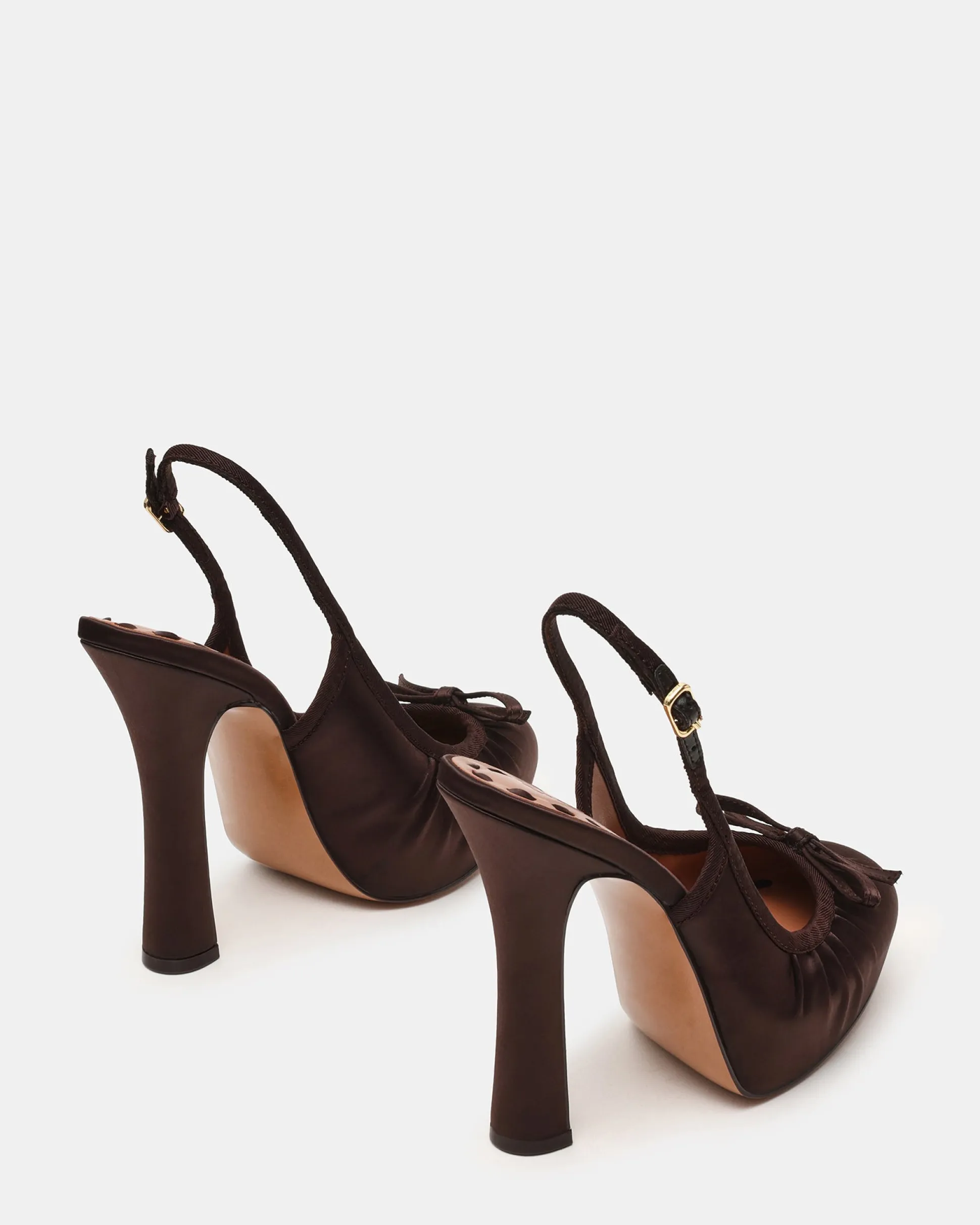 Sofie Brown Satin