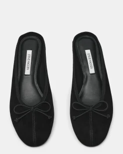 Steffi Mule Black Suede