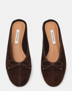 Steffi Mule Brown Suede