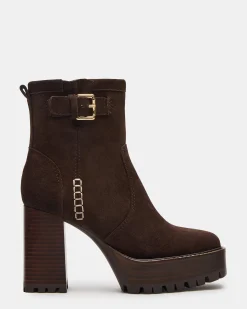 Summit Dark Brown Suede