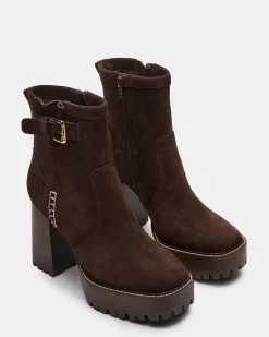 Summit Dark Brown Suede