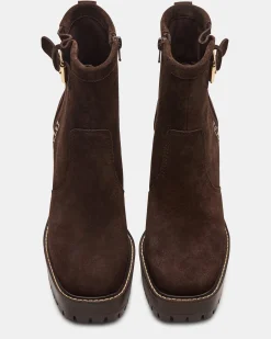 Summit Dark Brown Suede