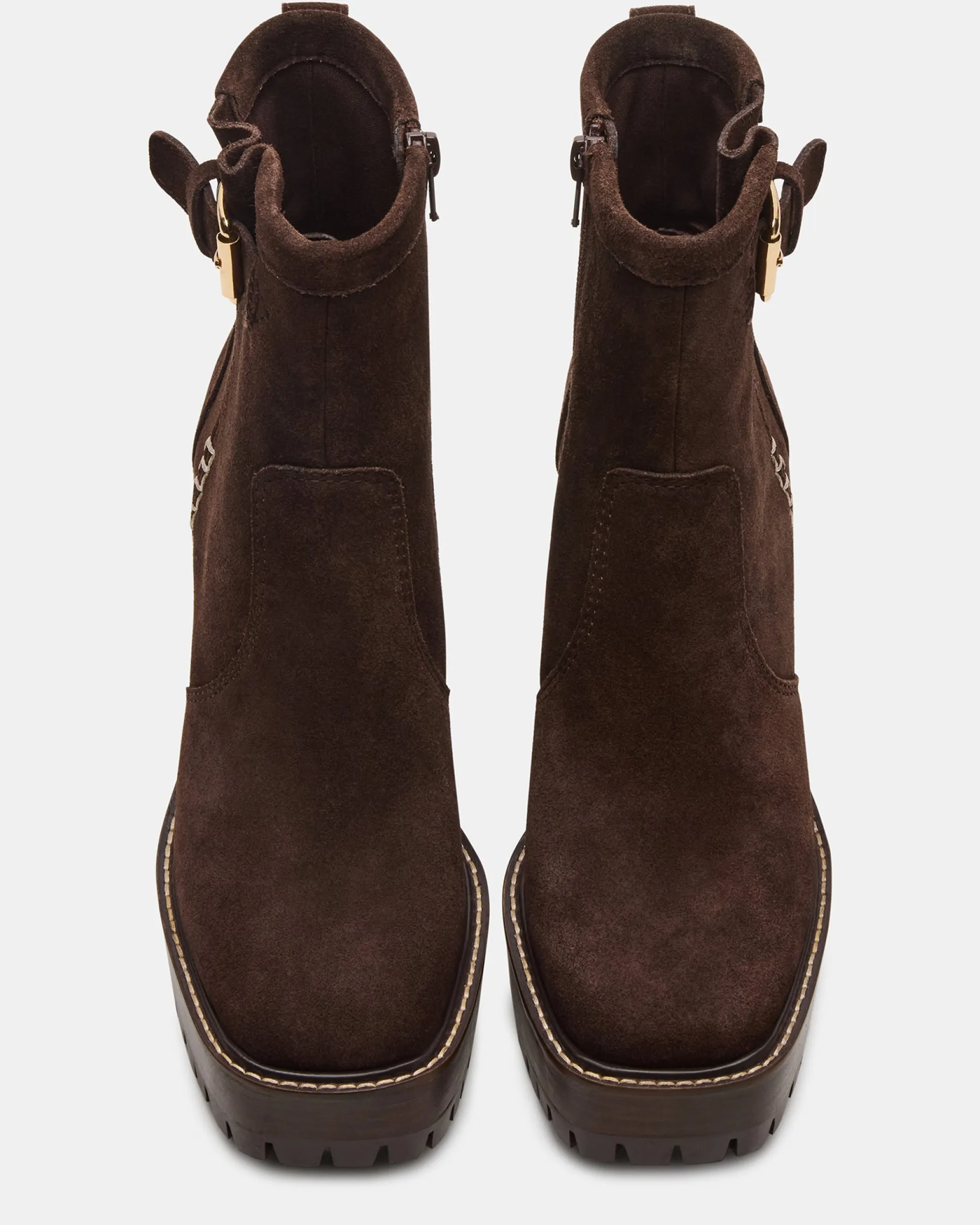 Summit Dark Brown Suede