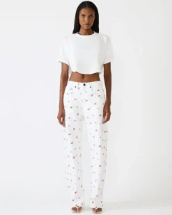Sydnee Floral Jean Antique