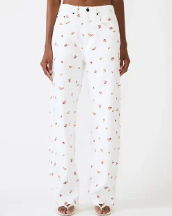 Sydnee Floral Jean Antique