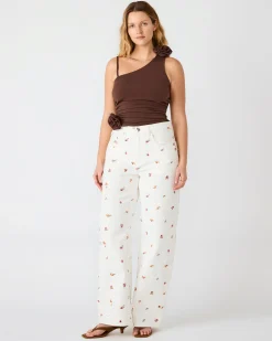 Sydnee Floral Jean Antique