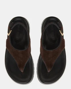 Tabor Brown Suede
